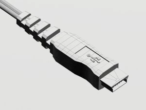 motorola mobile charger 3D Model