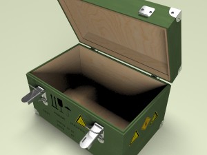soviet military box 3D Model