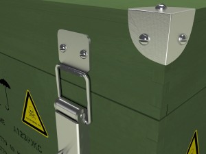 soviet military box 3D Model