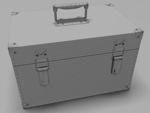 soviet military box 3D Model