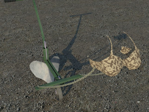hand plow 3D मॉडल