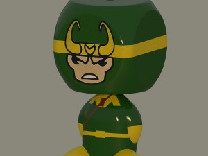 loki marvel comics Modelo 3D