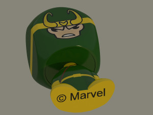 loki marvel comics Modelo 3D
