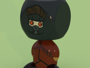 star lord marvel comics Model 3D