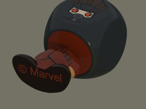 star lord marvel comics Model 3D