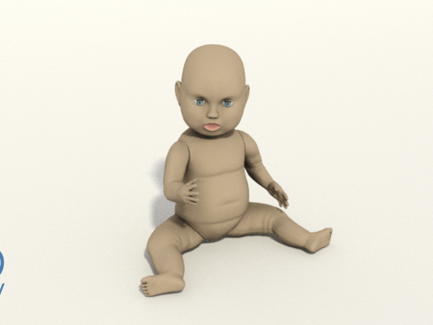 Doll baby 3D Model