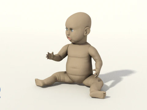 Doll baby 3D Model