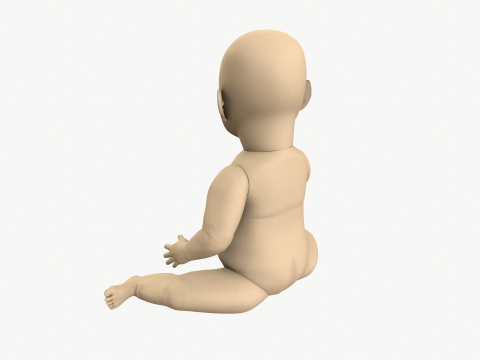 Doll baby 3D-Modell