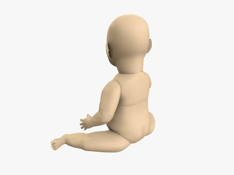 Doll baby 3D Model