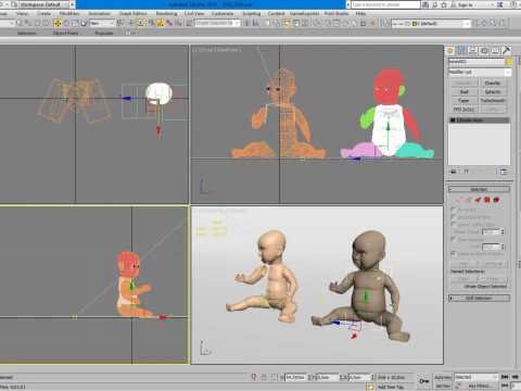 Doll baby 3D Model