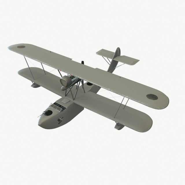 Savoia-marchetti sm62 3D Model .c4d .max .obj .3ds .fbx .stl .blend 