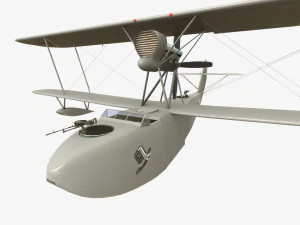 Savoia-marchetti sm62 3D Model