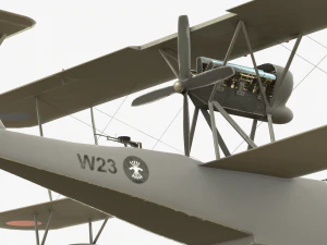 Savoia-marchetti sm62 3D Model