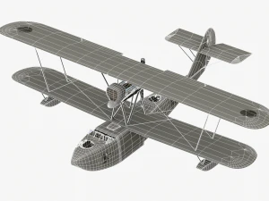Savoia-marchetti sm62 3D Model