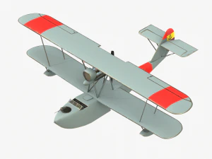 Savoia-marchetti sm62 3D Model