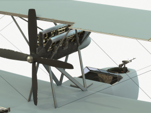 Savoia-marchetti sm62 3D Model