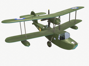 Supermarine walrus mk-1 3D Model