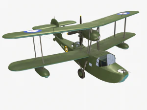 Supermarine walrus mk-1 3D Model