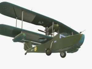 Supermarine walrus mk-1 3D Model