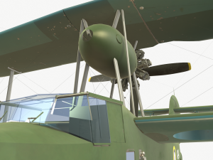 Supermarine walrus mk-1 3D Model