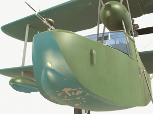Supermarine walrus mk-1 3D Model