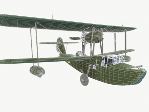 Supermarine walrus mk-1 3D Model