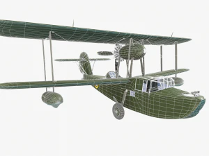 Supermarine walrus mk-1 3D Model