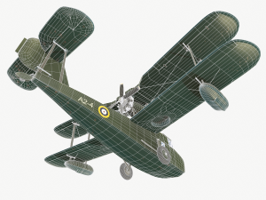 Supermarine walrus mk-1 3D Model