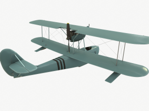 Seaplane macchi m41 bis Modelo 3D