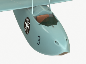 Seaplane macchi m41 bis Modelo 3D