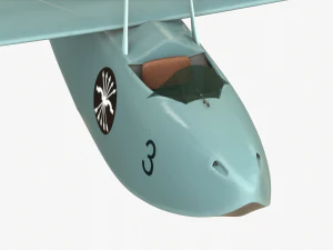 Seaplane macchi m41 bis 3D Model