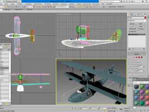 Seaplane macchi m41 bis Modelo 3D