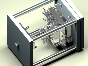 injection mould model Modèle 3D
