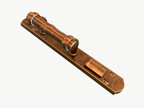 Door handle xix century Model 3D