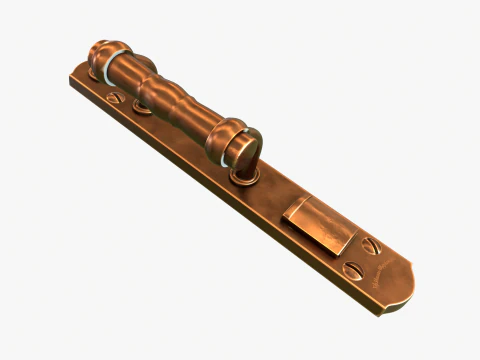 Door handle xix century 3D Model