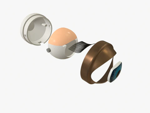 Doll eye mechanism 3D Model