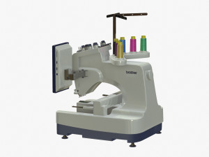 Sewing machine for embroidery pr670e Model 3D