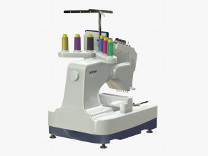 Sewing machine for embroidery pr670e Model 3D