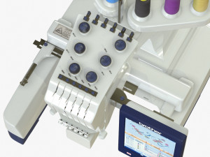 Sewing machine for embroidery pr670e Model 3D