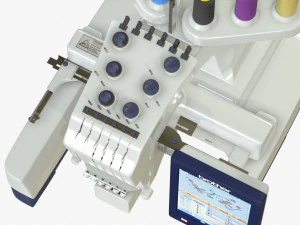 Sewing machine for embroidery pr670e 3D Model