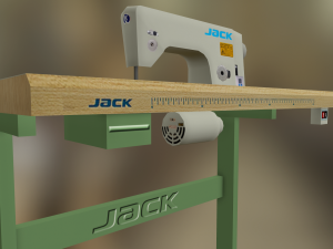 industrial sewing machine 3D Модель