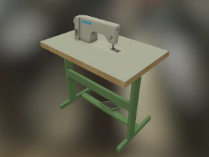 industrial sewing machine 3D Model