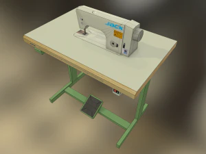 industrial sewing machine 3D Model
