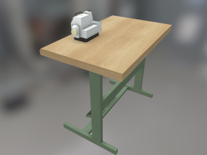 industrial overlock Model 3D