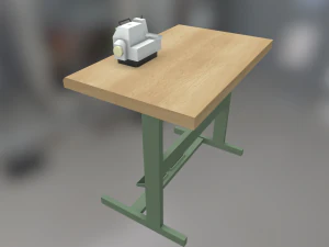 industrial overlock 3D Model