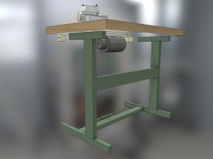 industrial overlock Model 3D