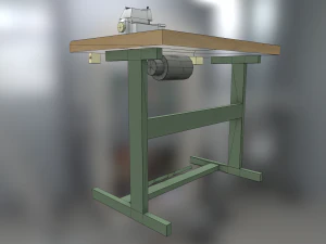 industrial overlock 3D Model