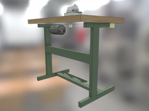 industrial overlock 3D Model