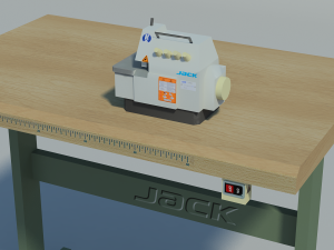 industrial overlock Model 3D