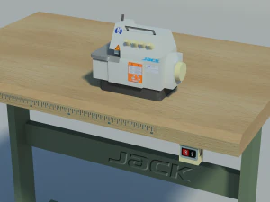 industrial overlock 3D Model